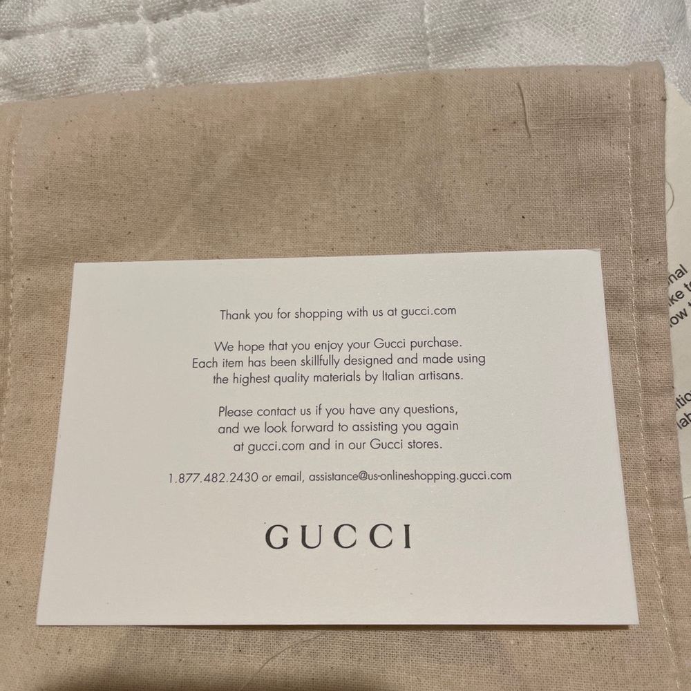 Gucci Marmont small shoulder bag beige/ebony GG canvas - Picture 3 of 13